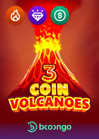 3 Coin Volcanoes by 3Oaks Gaming